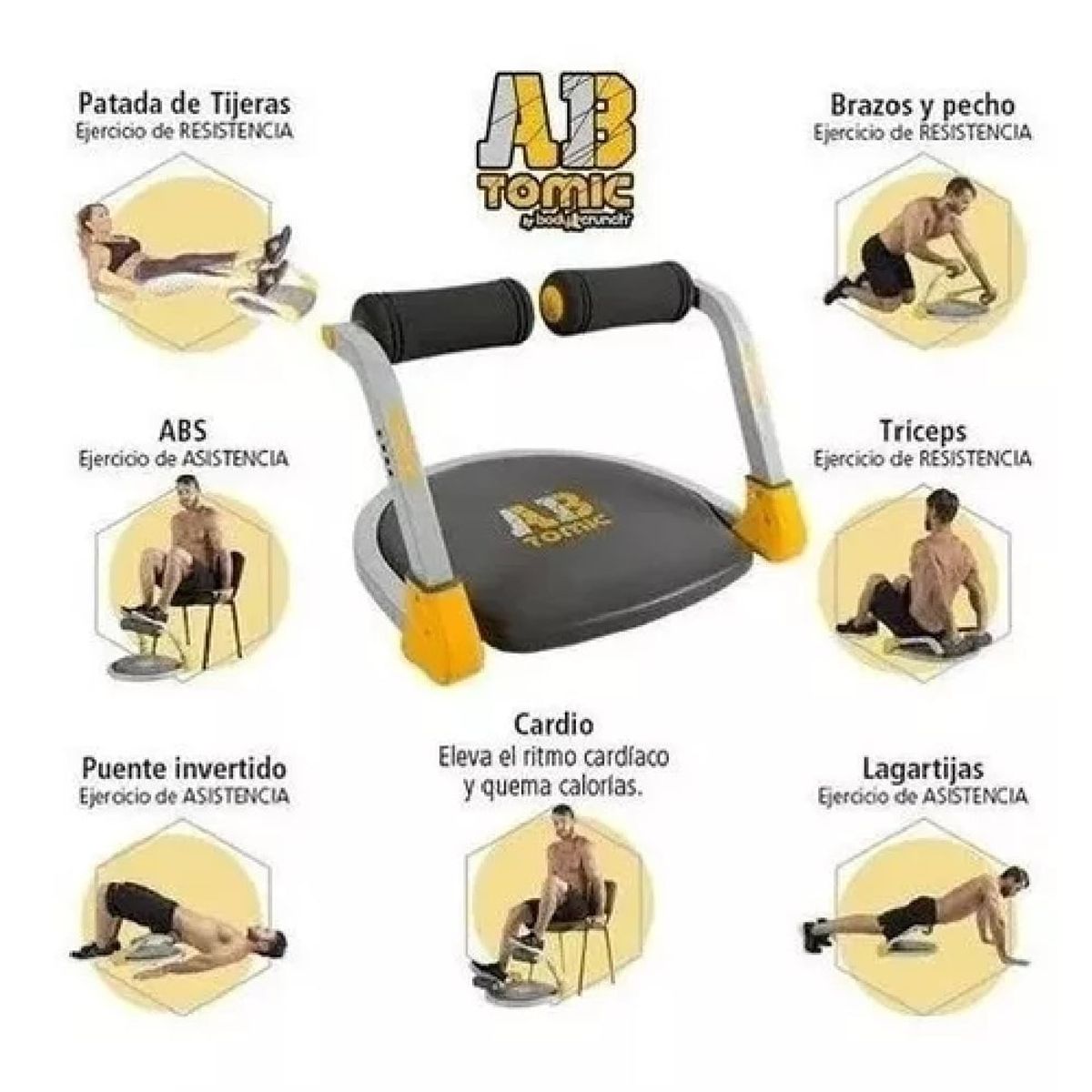 OTTOWARE - Ab Tomic T Abdominales Brazos Piernas