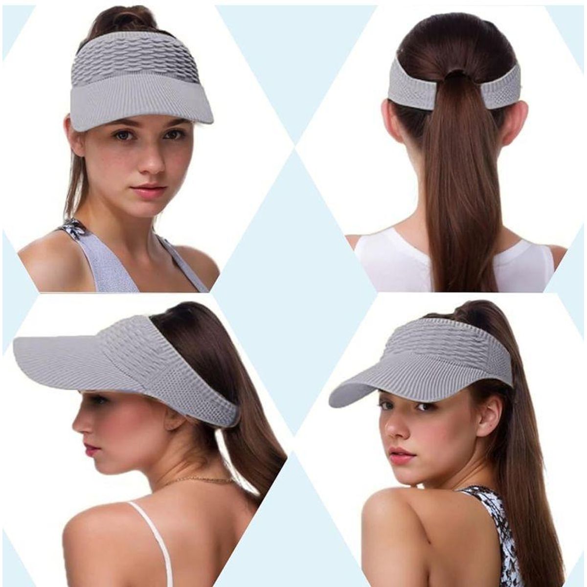 MORITA BAG STORE - VISERA DEPORTIVA PARA DAMA GRIS