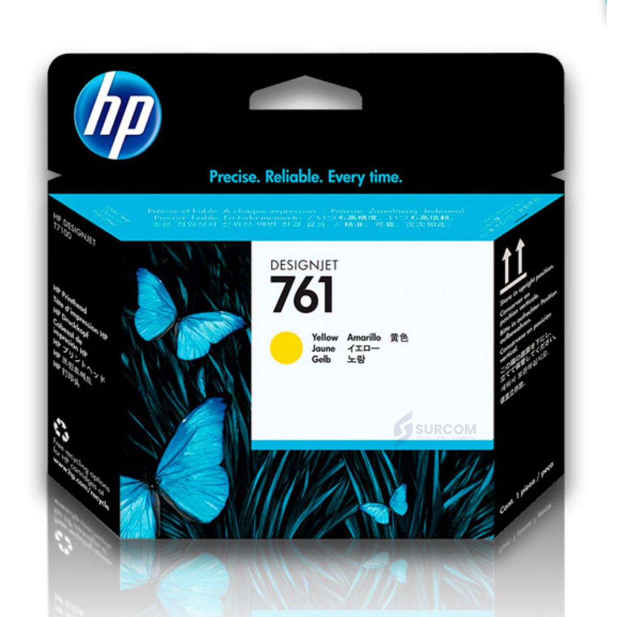 HP - Cabezal HP 761 Amarillo Original