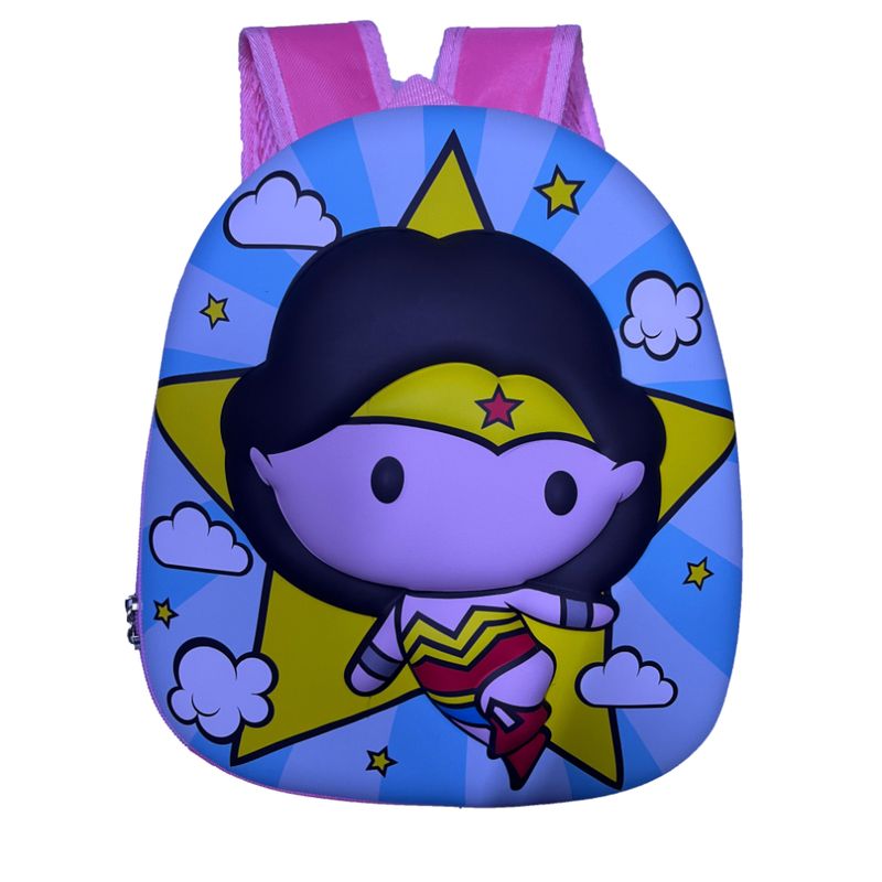 GENERICO - Mochila A5 para niños con diseño Kawaii en relieve 3D
