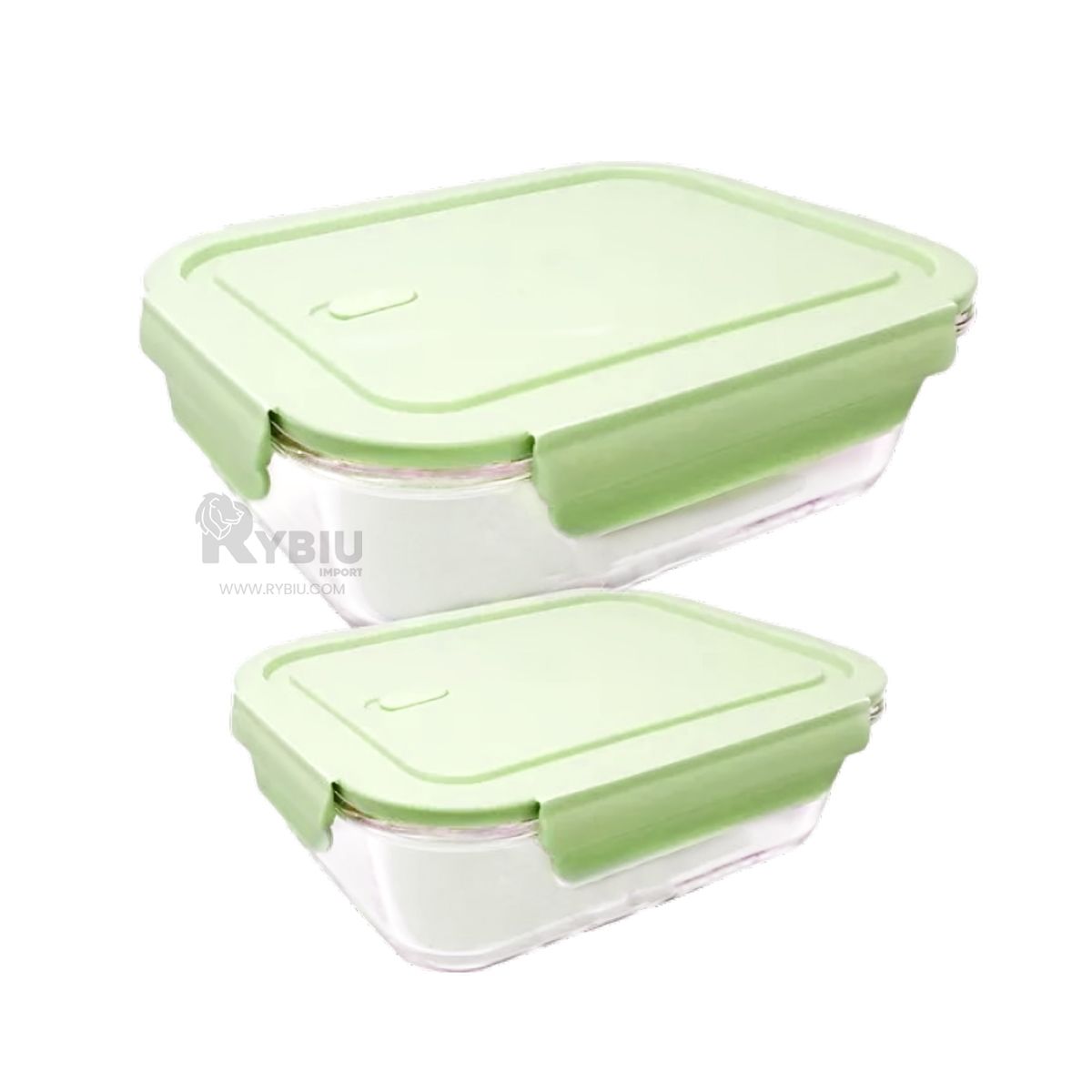 GENERICO - Taper Individual de Alimentos Verde 410ml Y+Regalo Agendita