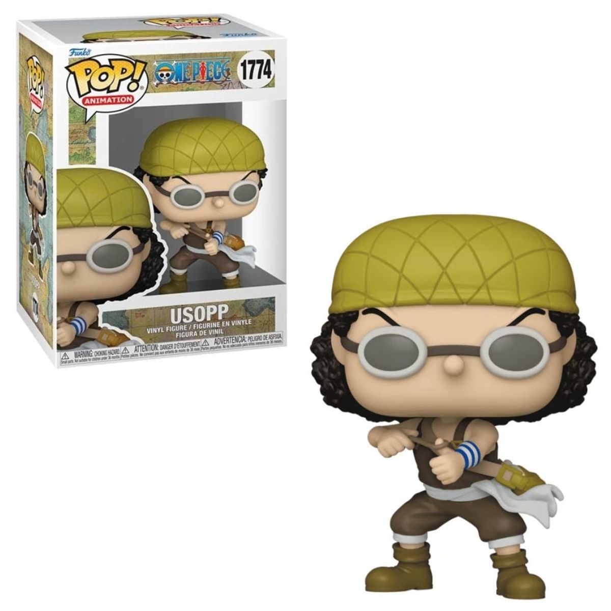 FUNKO - Funko Pop Usopp with Rubber Band - One Piece