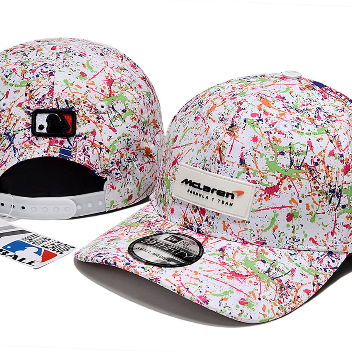 GENERICO - Gorra McLaren New Era Original 9Fifty Piastri F1 Yankees Blanco