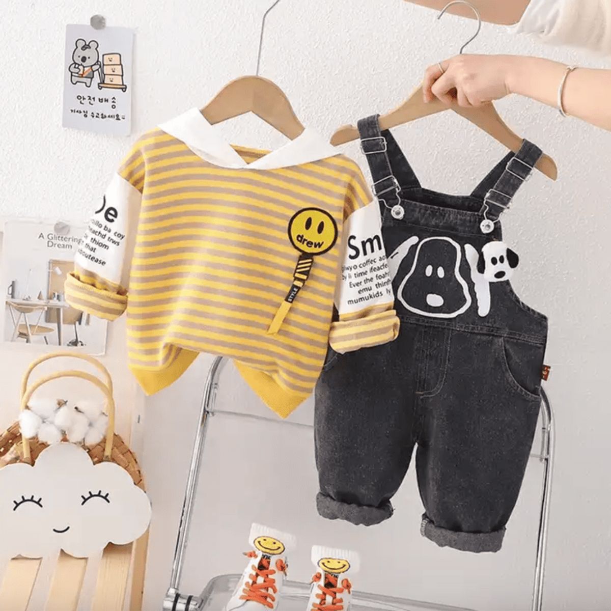 GENERICO - ROPA  DE NIÑO DE ANIMALITOS INFATILES   DE 2 PIEZAS