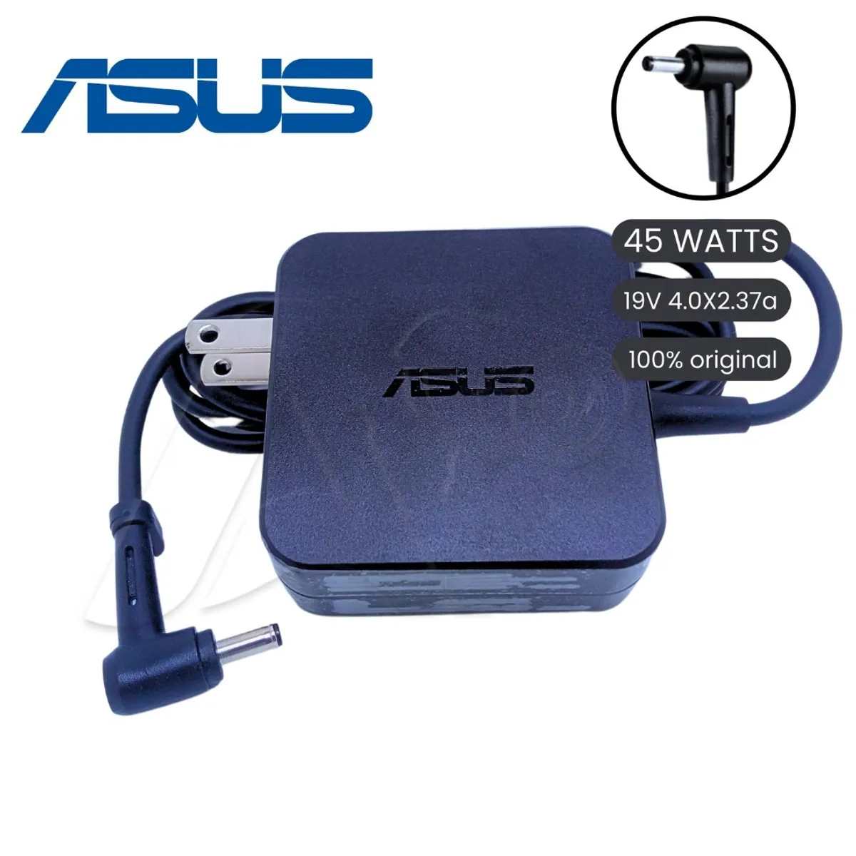 ASUS - Cargador Asus Fina 19v 45w 2-37A NUEVO - ORIGINAL