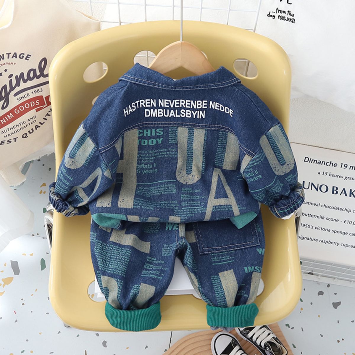 GENERICO - ROPA DE NIÑO ESTILO CASUAL 3 PIEZAS