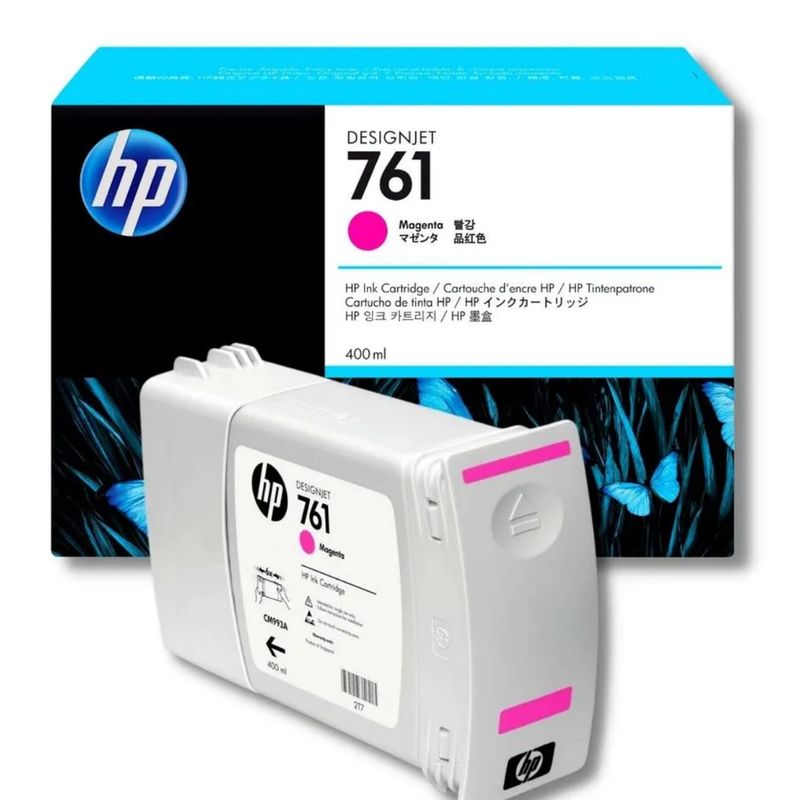 HP - Tinta HP 761 Magenta Original 400 ml