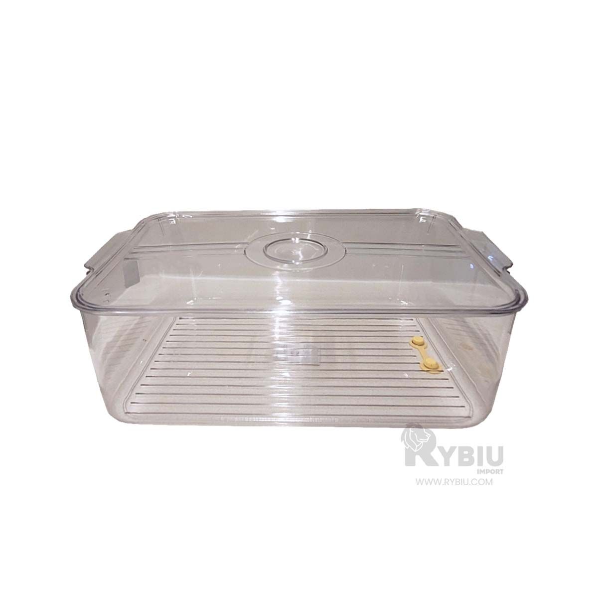 GENERICO - Bandeja de Acrilico con Asas 30x20x10cm Y+Papel de Regalo