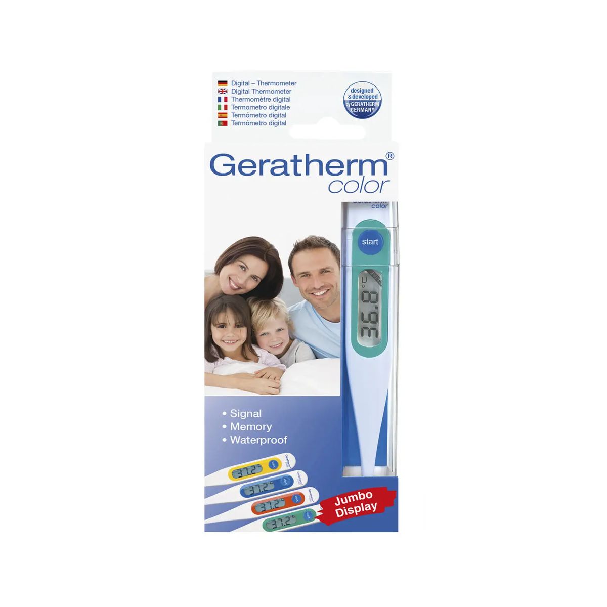 GENERICO - TERMOMETRO GERATHERM DIGITAL DE PUNTA