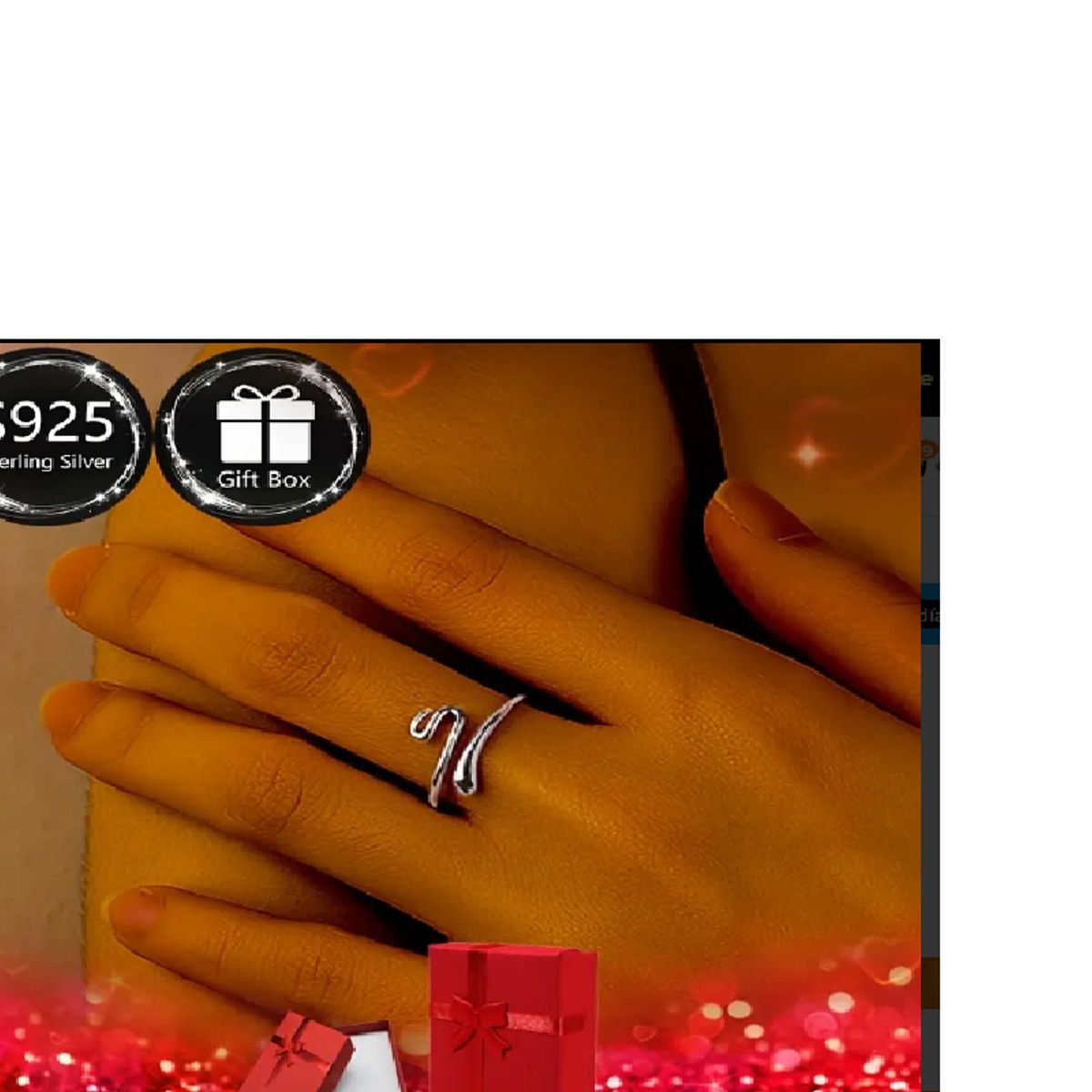 GENERICO - ANILLO DE SERPIENTE  S925 PLATEADO PARA MUJERES