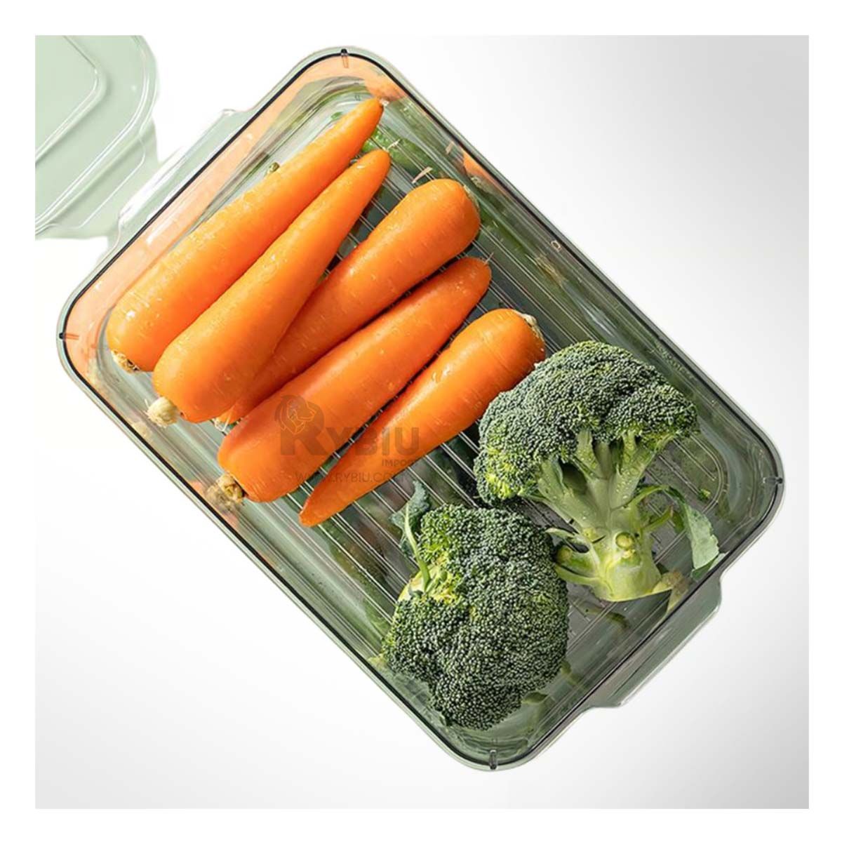 GENERICO - Recipiente Util con Asas 30x20x15cm Y+Banderitas Adhesivas