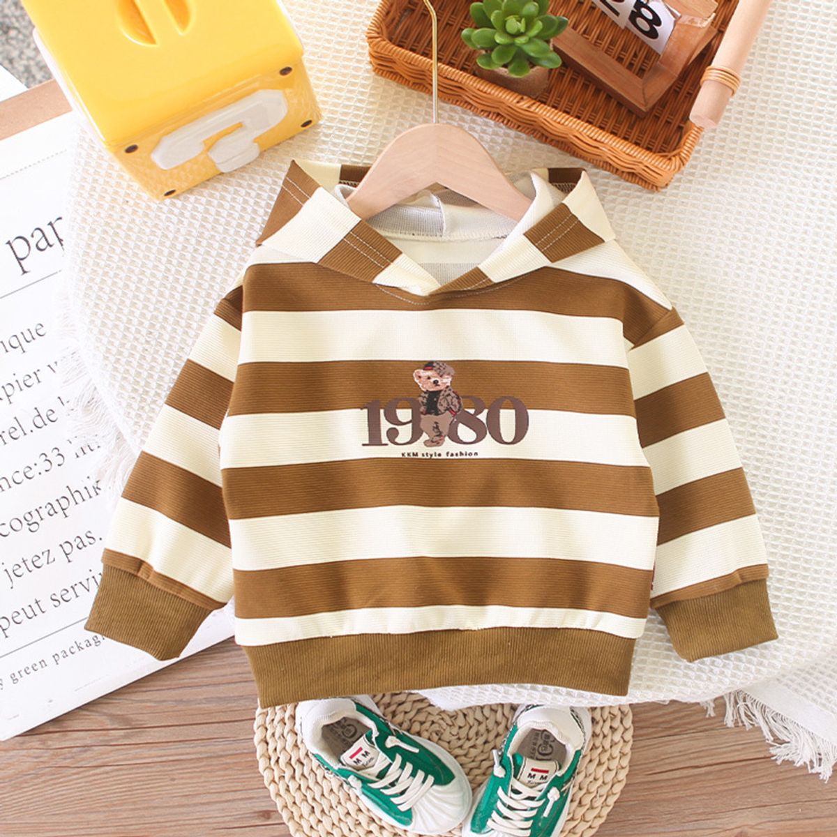 GENERICO - CONJUNTO DE NIÑO DE OSITOS  DE 2 PIEZAS