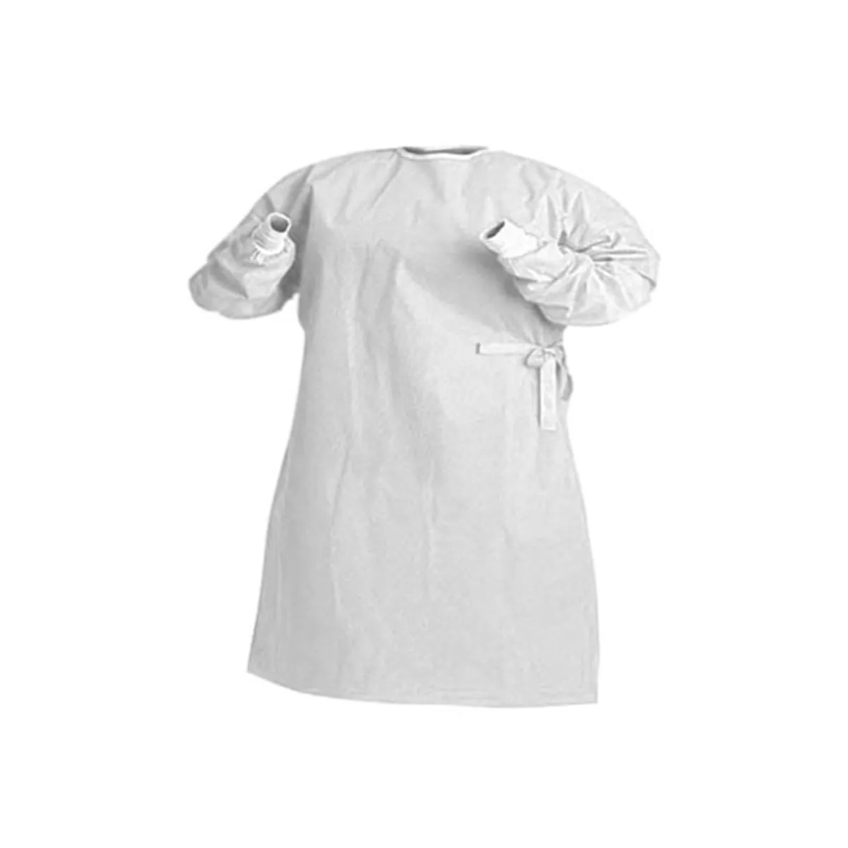 GENERICO - MANDILON DESCARTABLE BLANCO PAQUETE X 10 UNIDADES