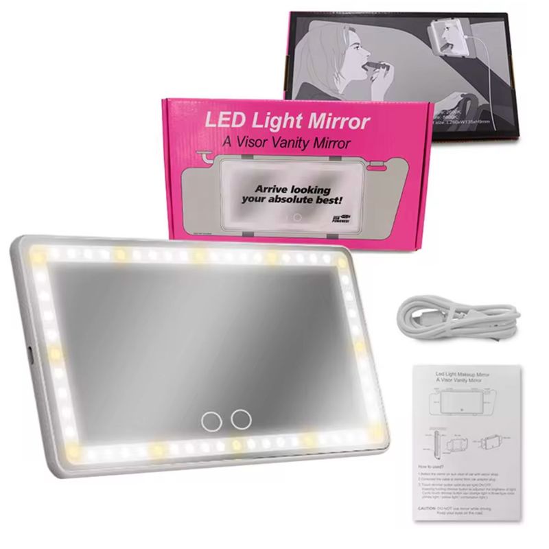 GENERICO - Espejo Luz Led Tactil Portátil