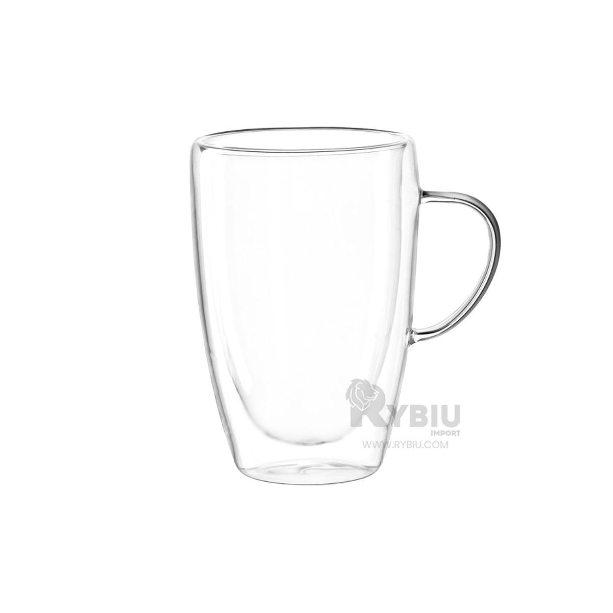 GENERICO - Taza Duradera Util en 450ML de Doble Capa Y+Regalo Stickers