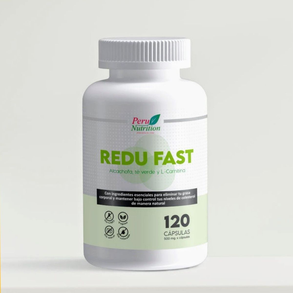 PERU NUTRITION - REDU FAST - QUEMADOR DE GRASA ADELGAZANTE PERDER PESO - PERU NUTRITION 120 CAP.