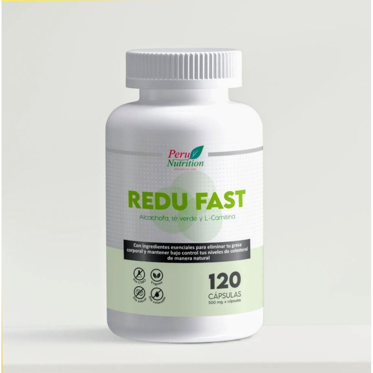 PERU NUTRITION - REDU FAST - QUEMADOR DE GRASA ADELGAZANTE PERDER PESO - PERU NUTRITION 120 CAP.