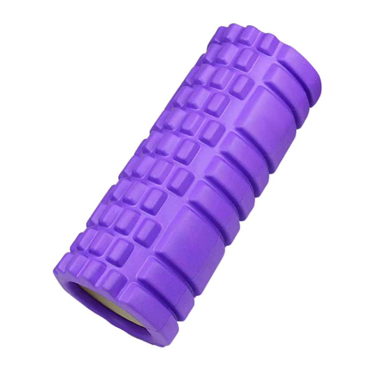 GENERICO - Rodillo Masajeador Muscular - Foam Roller  Color Morado