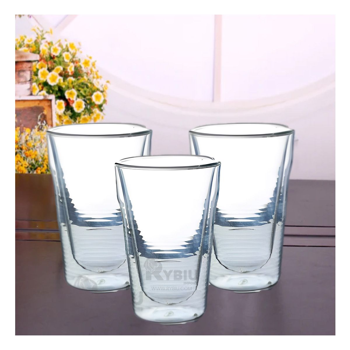 GENERICO - Copa Dinamica para Hogar Transparente Y+Regalo Agendita