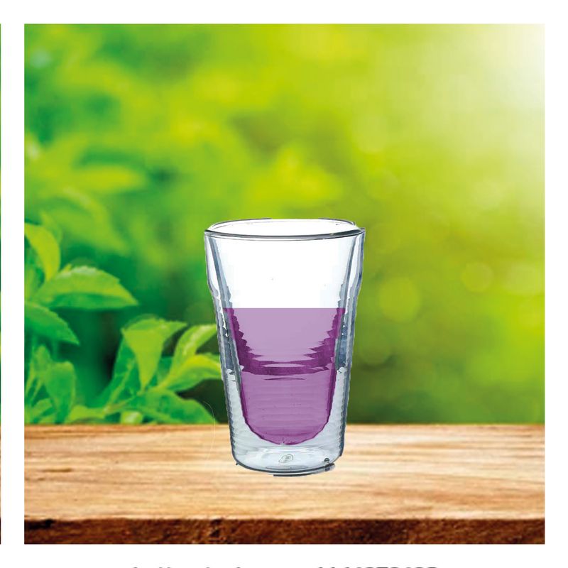 GENERICO - Vaso Cristalino de Transparente Y+Papel de Regalo