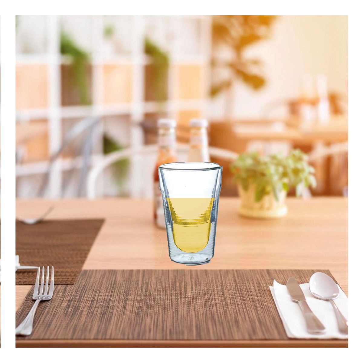 GENERICO - Taza Practica de 620ML en Transparente Y+Ligas de Regalo