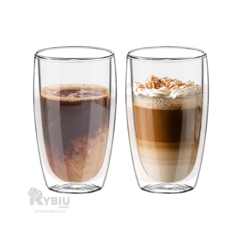 GENERICO - Copa Funcional para Liquidos Doble Capa 400 Y+Gift Stickers