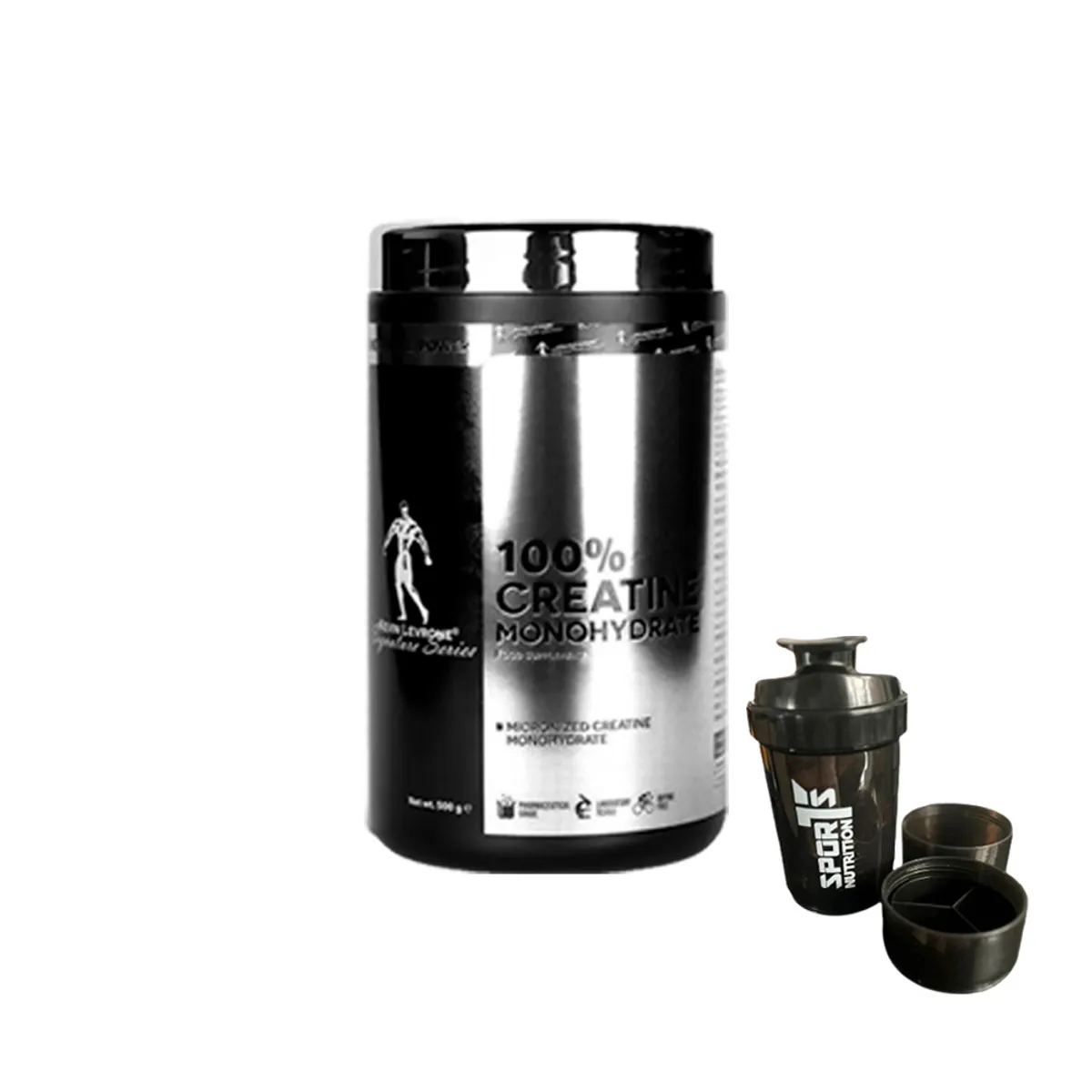 KEVIN LEVRONE - Creatina Monohidratada Kevin Levrone 500gr + SmartShaker