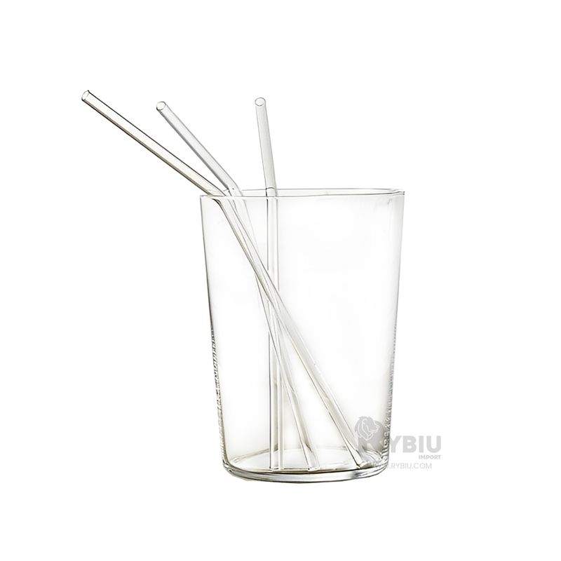 GENERICO - Popote Reutilizable en Modelo Transparente Y+Gift MiniAgenda