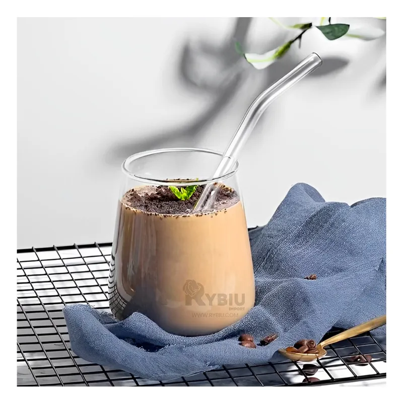 GENERICO - Sorbete de Vidrio Moderno en Transparente Y+Papel de Regalo