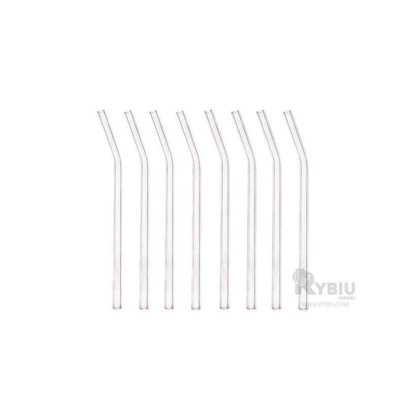 GENERICO - Popote Practico Funcional en Transparente Y+Regalo Stickers