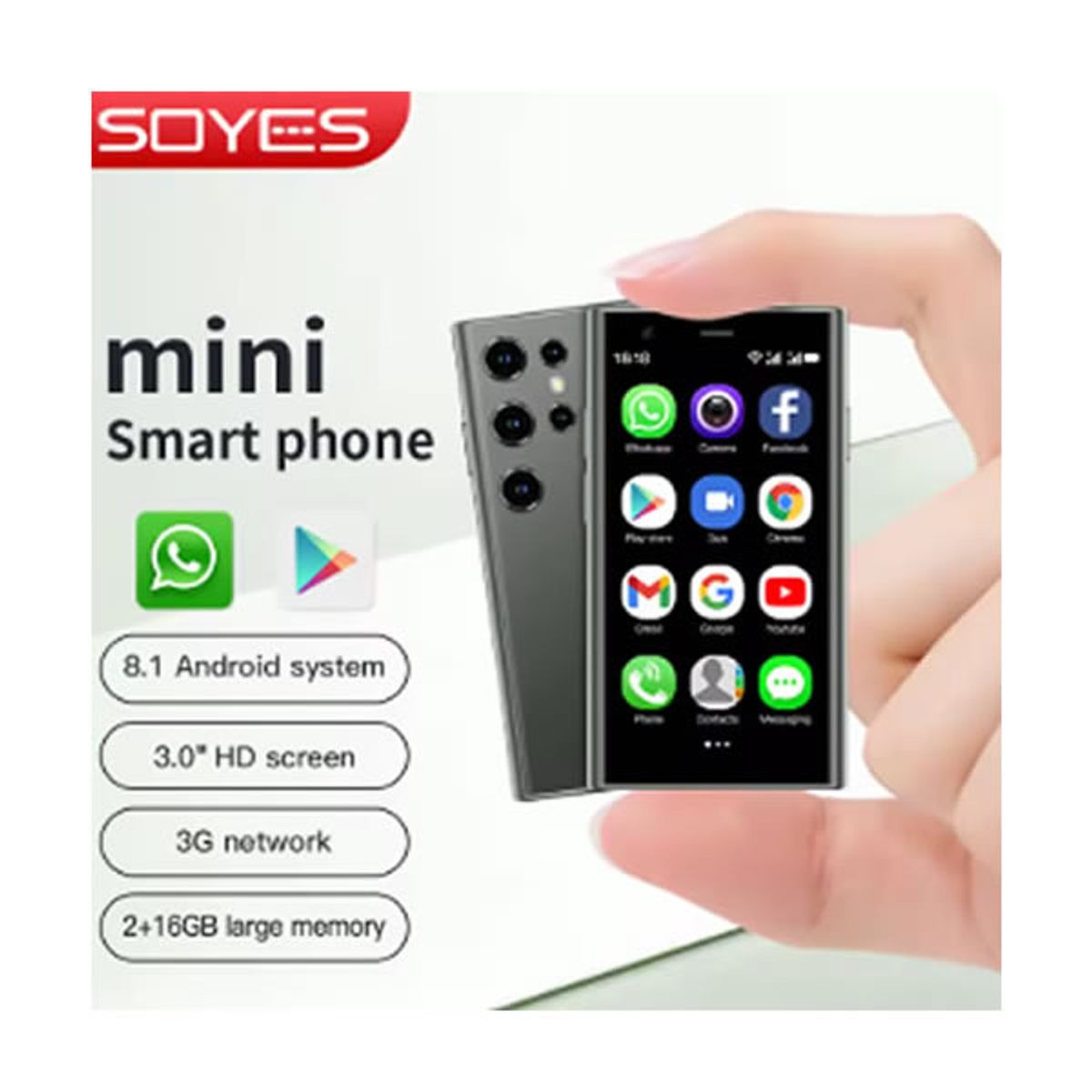 GENERICO - Mini smartphone S23 Pro Verde