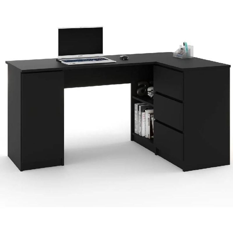 NACION MUEBLES - ESCRITORIO NACION MUEBLES ALEJANDRO COLOR NEGRO