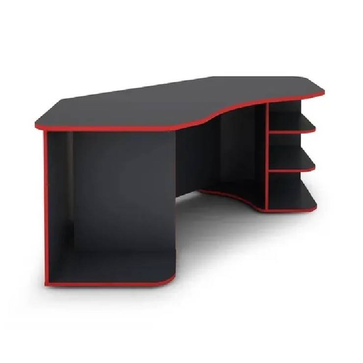 NACION MUEBLES - ESCRITORIO NACION MUEBLES GAMER TRAXEX COLOR NEGRO