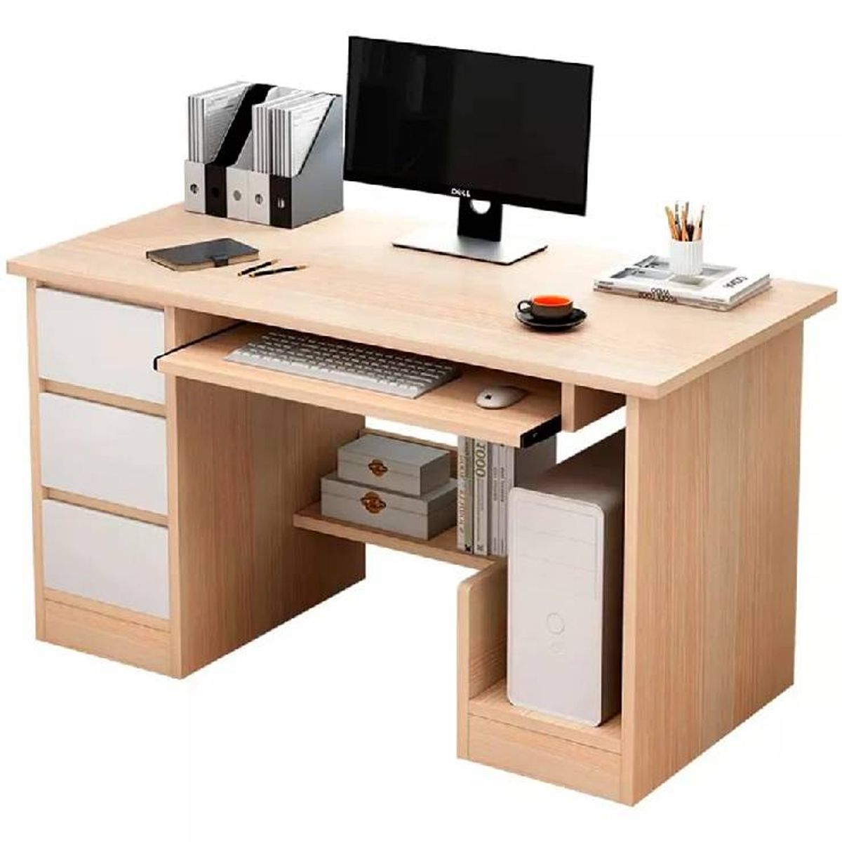 NACION MUEBLES - ESCRITORIO NACION MUEBLES RONY COLOR MULTICOLOR