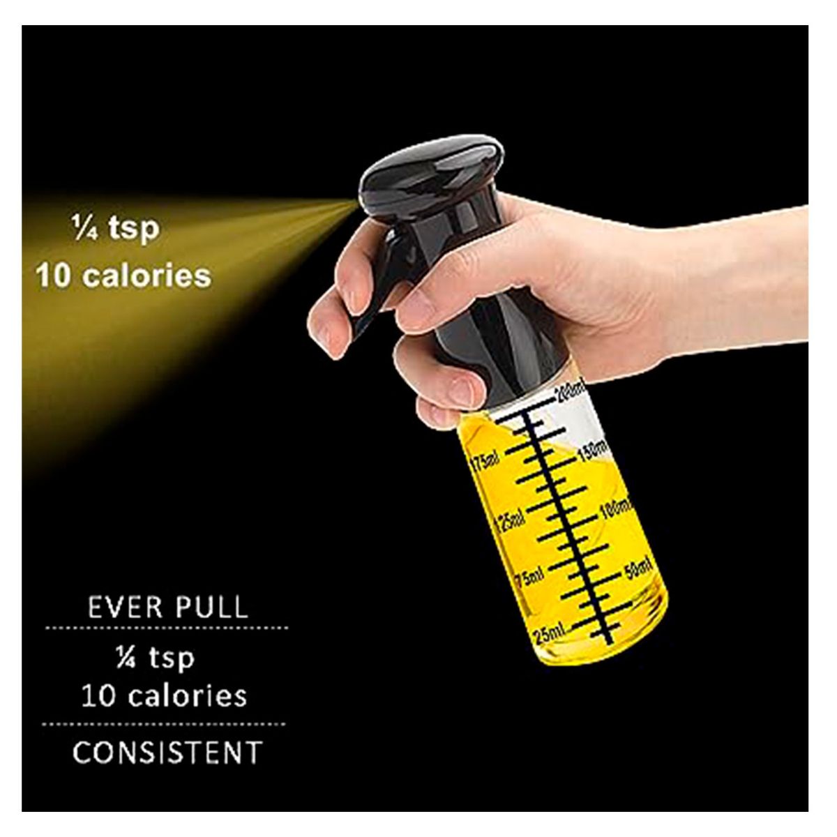 SIGNATURE PERU - Botella de Vidrio Dispensadora de Aceite - 200ml