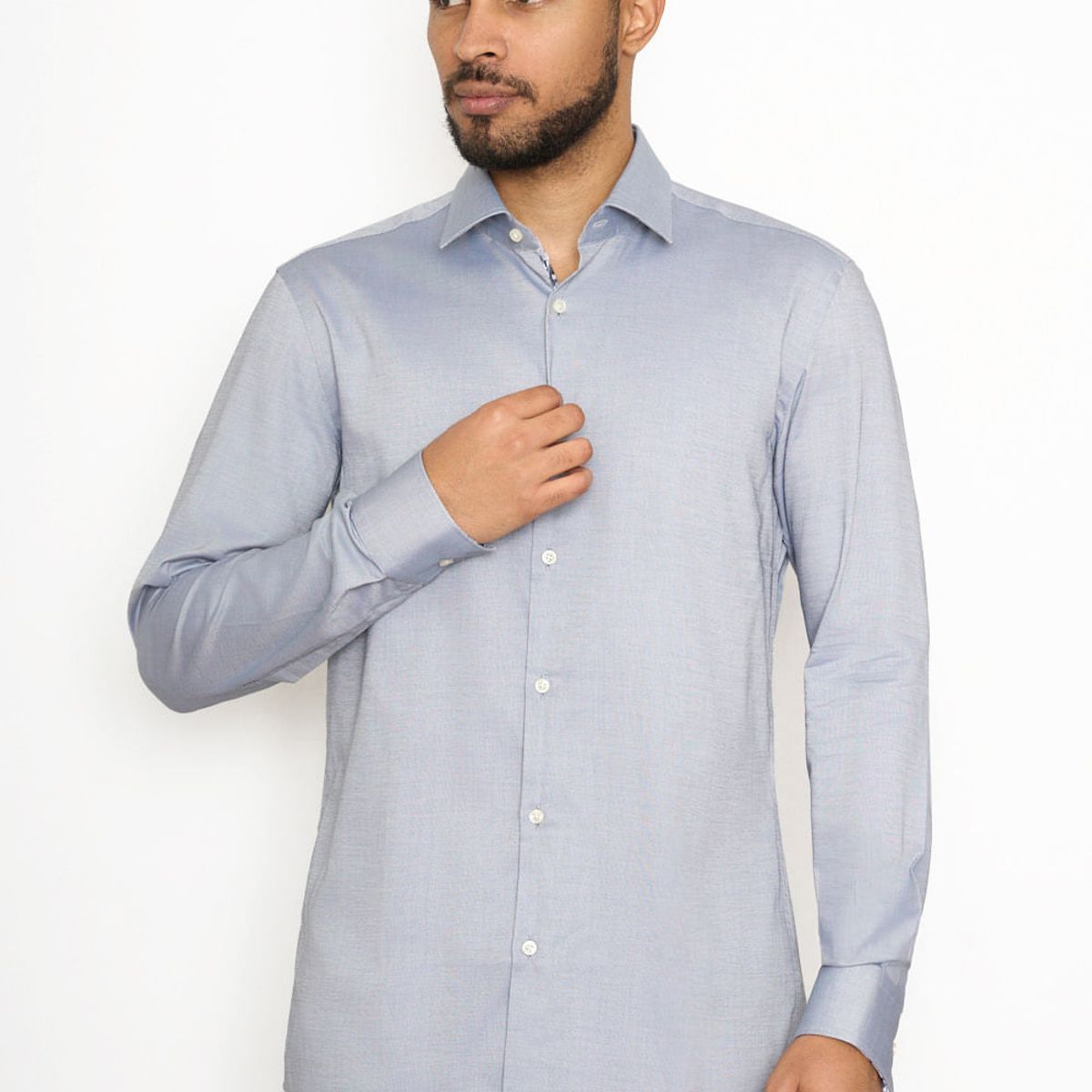 HUGO BOSS - Hugo - Camisa slim fit de algodón Oxford de planchado fácil