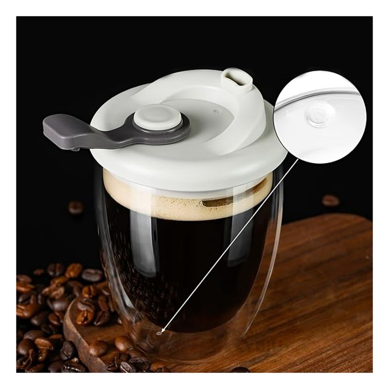 RYBIU IMPORT - Vaso de Silicona para Beber en Plomo 350ml Y+Papel de Regalo