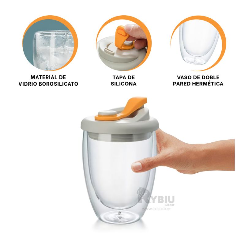 GENERICO - Envase de Refrescos Frios Naranja 350ml Y+Post-it Adhesivos
