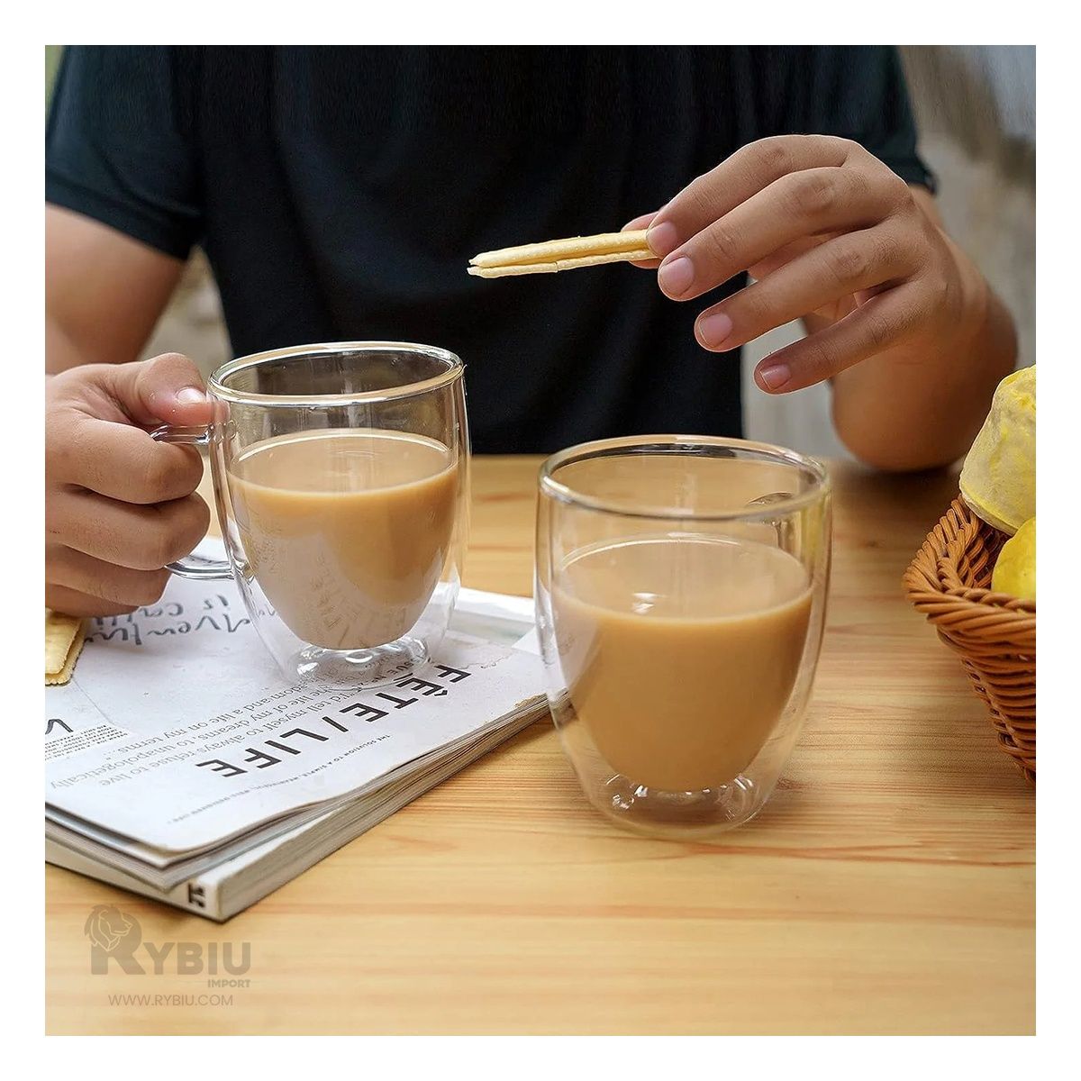 GENERICO - Taza Eficaz Multifuncional 290ML en Transparente