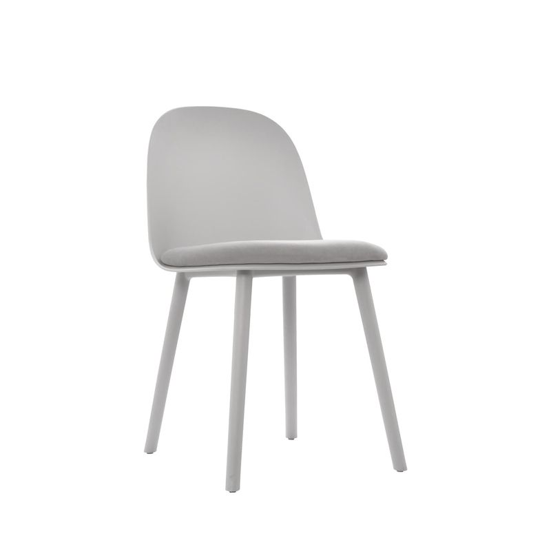 OFIDEAS - Silla De Comedor Diseño Lucca Gris Ofideas