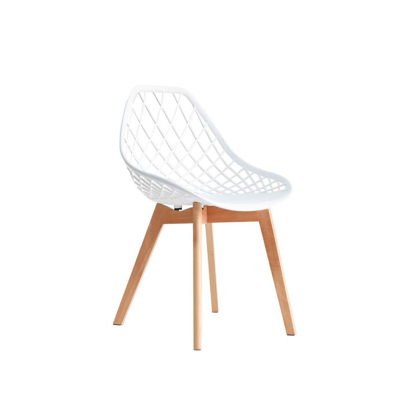 OFIDEAS - Silla De Comedor Diseño Turia Blanco Ofideas