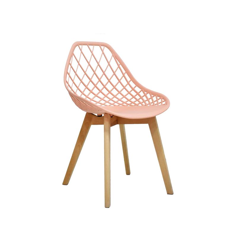 OFIDEAS - Silla De Comedor Diseño Turia Salmón Ofideas