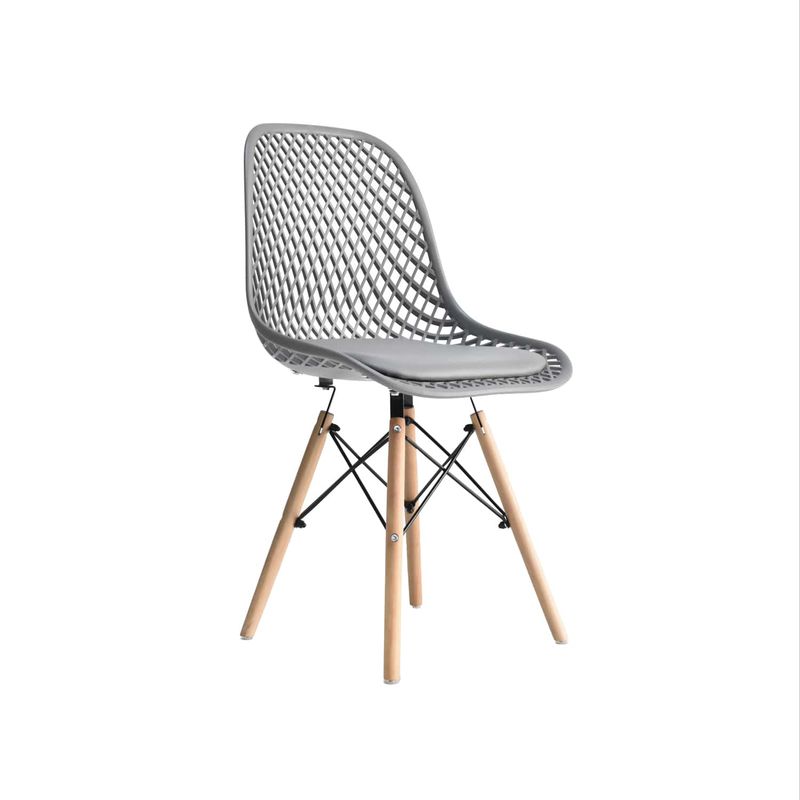 OFIDEAS - Silla De Comedor Diseño Nordic Gris Ofideas