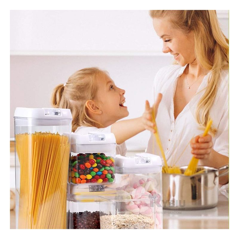 GENERICO - Recipientes de Cereales en Tapa Blanca Y+Regalo Agendita