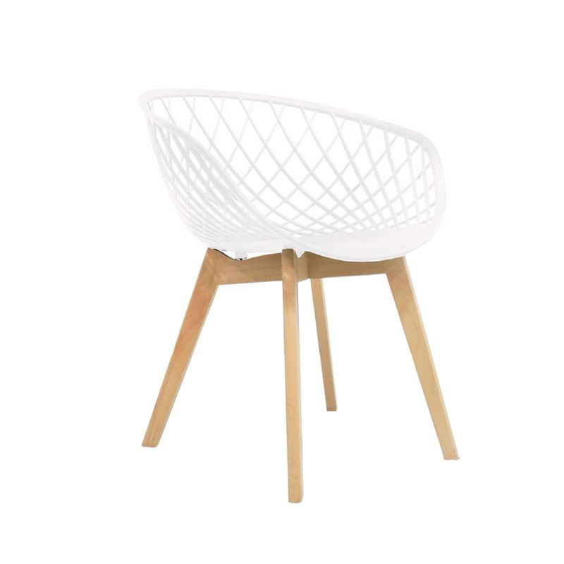 OFIDEAS - Silla De Comedor Diseño Alma Blanco Ofideas