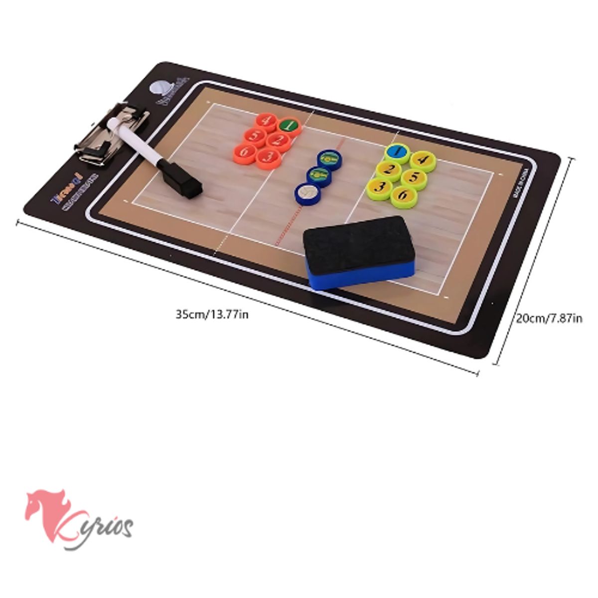 NO LOGO - Pizarra táctica para entrenador de vóley