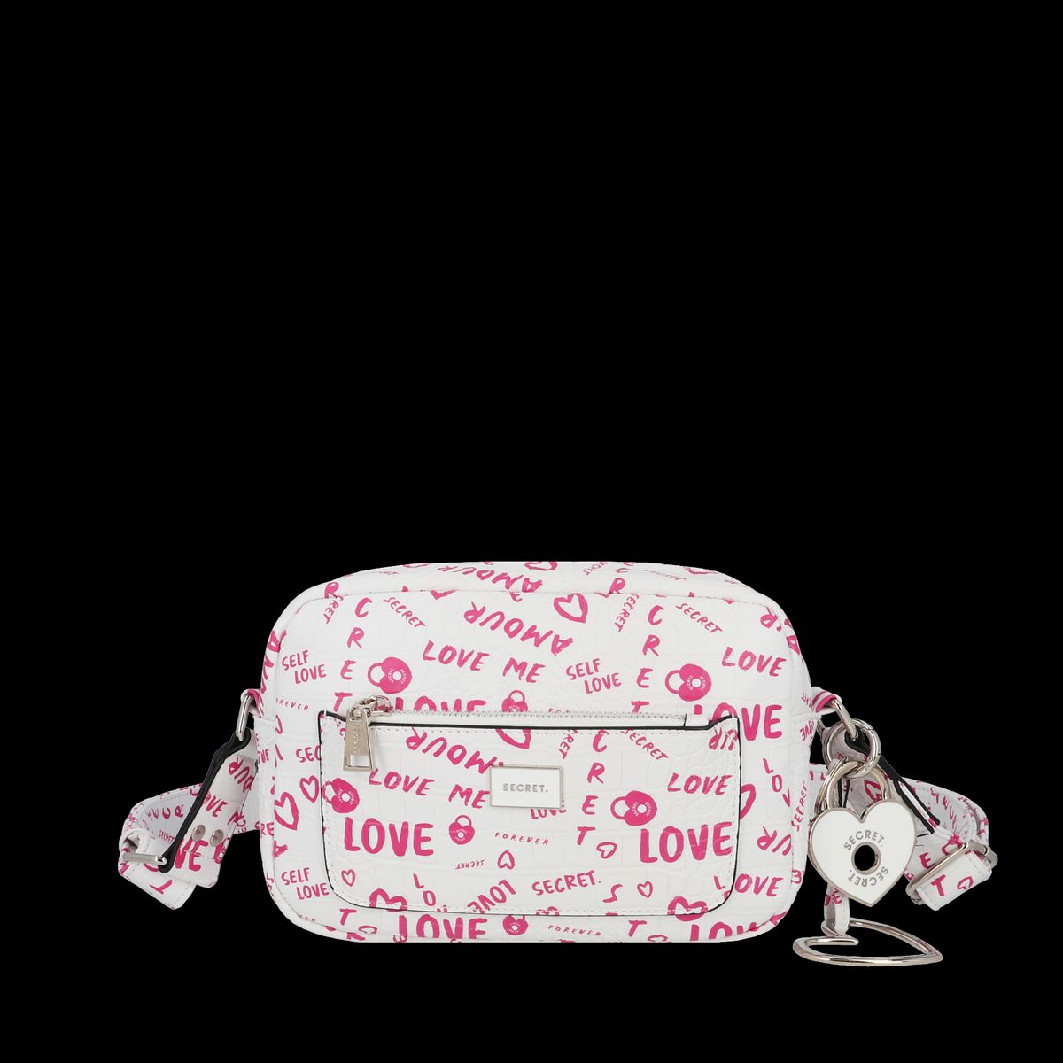 SECRET - Cartera Love Pequeña Ivory