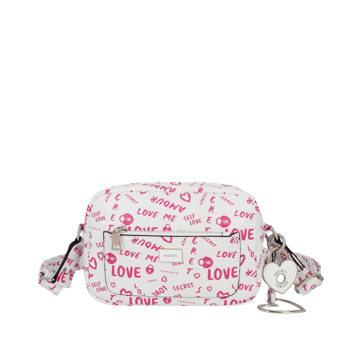 SECRET - Cartera Love Pequeña Ivory