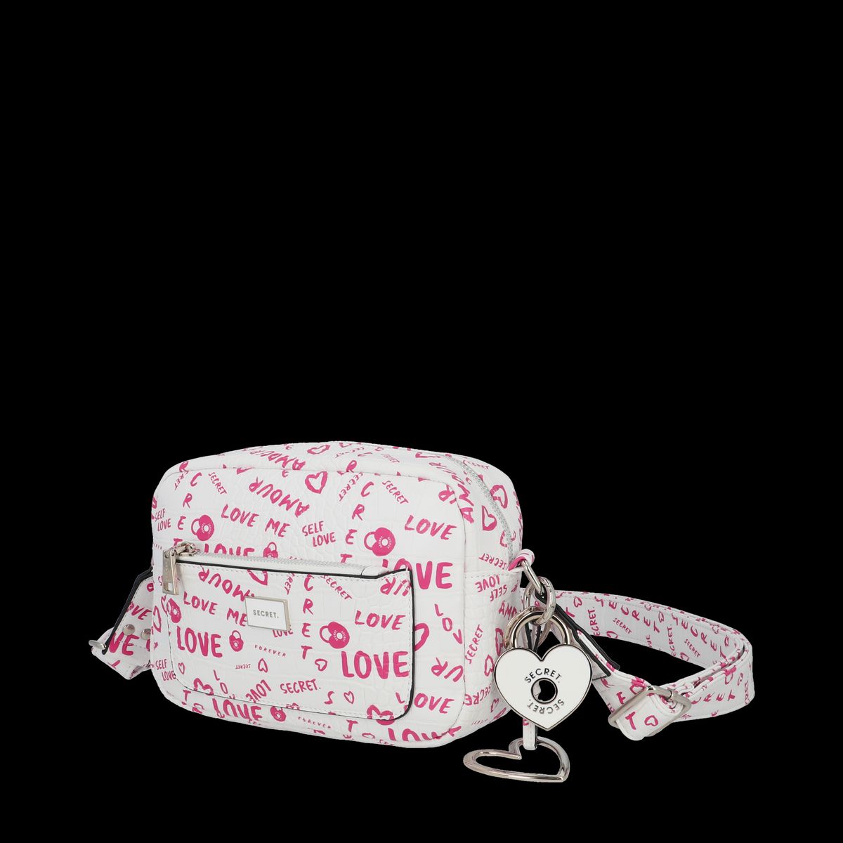 SECRET - Cartera Love Pequeña Ivory
