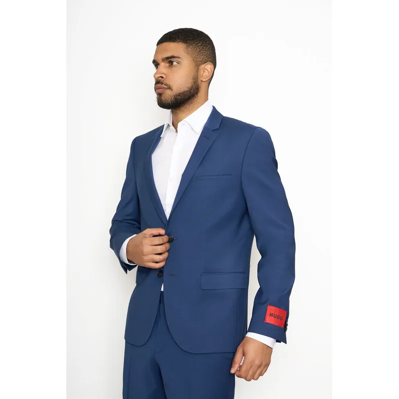 HUGO BOSS - Hugo - Saco extra slim fit en mezcla de lana elástica